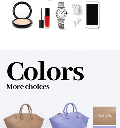 Tote Bag 2024 New Simple Hourglass Bag with Removable Shoulder Strap Business Wallet