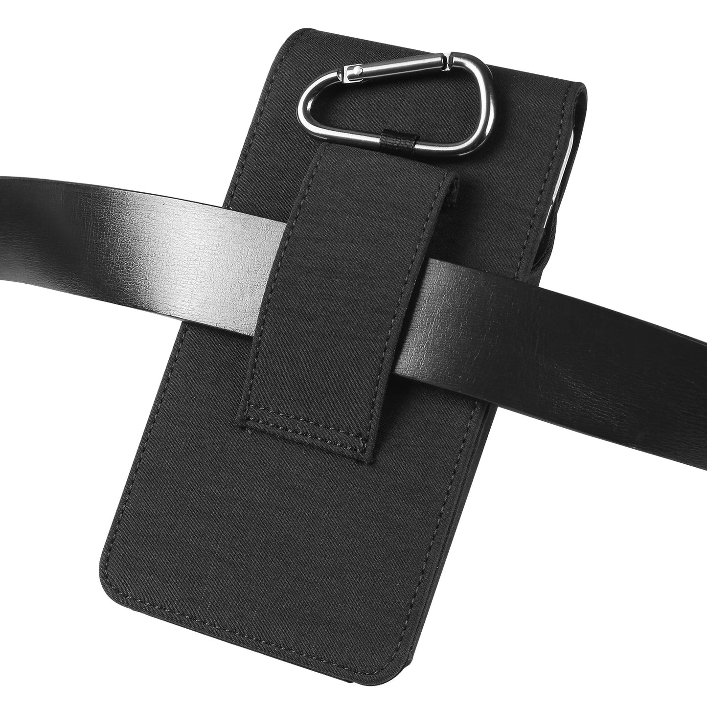 Nylon Belt Clip Phone Case Man Waist Bag For iPhone 17 16 15 14 13 Pro Max Samsung S25 S24 S23 S22 S21 Plus Redmi Holster Cover
