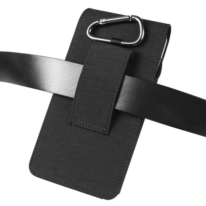 Nylon Belt Clip Phone Case Man Waist Bag For iPhone 17 16 15 14 13 Pro Max Samsung S25 S24 S23 S22 S21 Plus Redmi Holster Cover