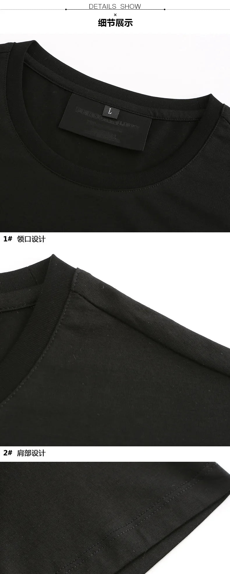 Casual Short Sleeve T Shirts Men Summer Clothes Chinese Characters Rhinestones Fashion Streetwear O Neck Cool Cotton T-shirts