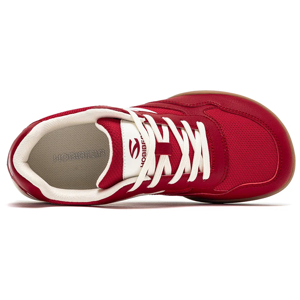 Men's Wide Width Shoes Barefoot Lace Up Sneakers Lightweight Flexible Casual Walking Shoes for Unisex