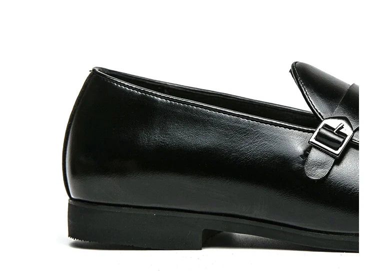 Men's Dress Shoes Trend Formal Leather Shoes For Men Classic Office Social Party Leather Loafers Male Casual Business Shoes Man