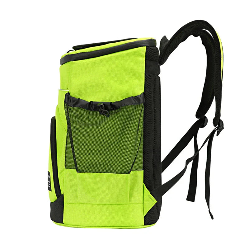 Refrigerator Bags Soft Insulated Cooler Backpack Thermal Isothermal Fridge Travel Outdoor Beach Ice Beer Backpack 30L