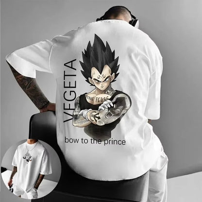 T-Shirt Summer New Men's Street Hip Hop Loose Casual American Trend Short Sleeve Top