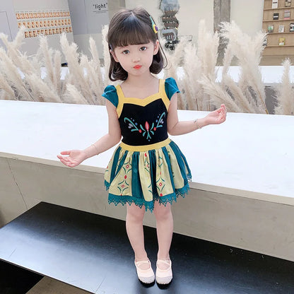 Girl Ballet Dancing Dress Party Fancy Sequined TUTU Dress Princess Girl Clothes Baby Girl Stage Shows Party Costumes
