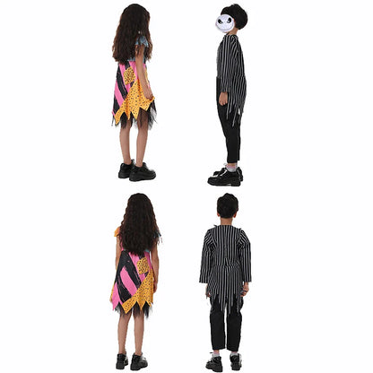 Kids Girls Tutu Dresss Halloween Cosplay Costume Carnival Party Boy Costume Witch Fancy Clothes Halloween Gifts for Children