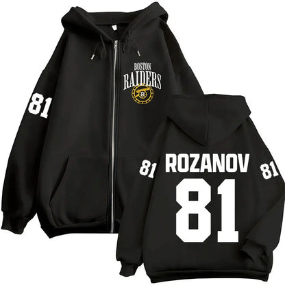 Zipper Hoodies Men's Women Clothing Fashion Zip Up Sweatshirts Jackets Coats