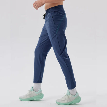 Summer Men's Jogging Sports Pants Gym Fitness Training Running Sweatpants Comfortable Breathable Workout Trousers