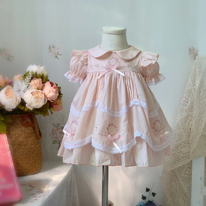 Children's Clothing, Children's Dresses, Summer Clothes, New Girls' Stylish Mesh Dresses, Baby Girls' Princesses