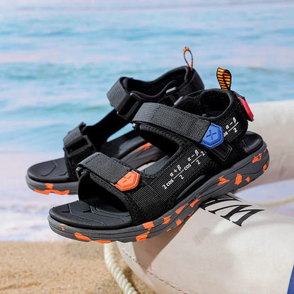 Summer Sandals for Boys Girls Non-Slip Outdoor Children Beach Shoes Lightweight Soft Sole Breathable Kids Walking Sandalias