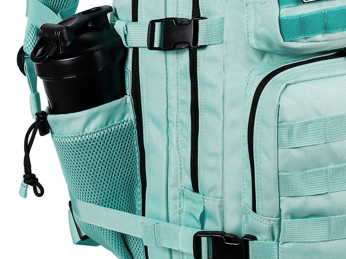 35L Tactical Backpack Small Athlete Gym Bag for Men/Women Qutdoor Travel Hiking Molle Rucksack with Bottle Holder