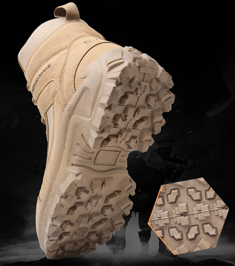 New Men's Boots Tactical Shoes Outdoor Sneakers Hiking Shoes Mountaineering Walking Jogging Ankle Boots Botas Cuturno Masculinas