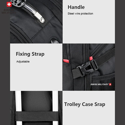 Fashion Travel Multifunction Large Capacity Male Bag Usb Charging Waterproof 23 inch Laptop Backpack Men Mochila