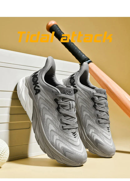 Men's Running Shoes Lightweight Breathable Comfortable Cushioned Sneakers for Walking Gym Casual Wear Athletic Shoes