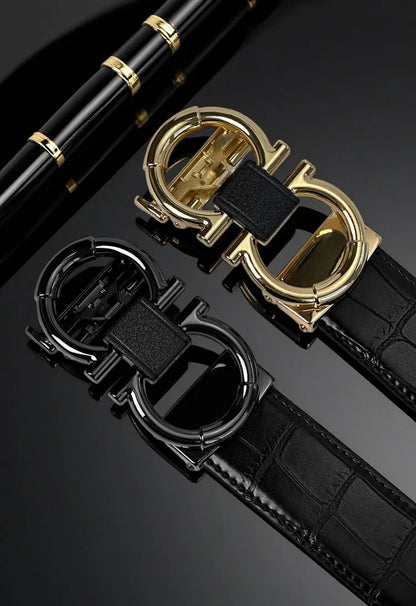 New Joker men's automatic buckle belt business buckle fashion belt