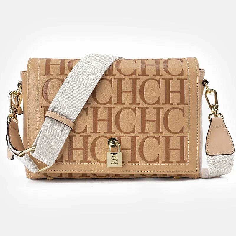 Autumn and Winter Solid Color Crossbody Bag Letter Printing High Quality Women's Fashion Elegance 2025 Classic Women's Bag