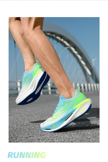 5.0 MIX Carbon Plate Running Shoes for Men and Women Racing Marathon Stable Rebound Shock-absorbing Training Sneakers