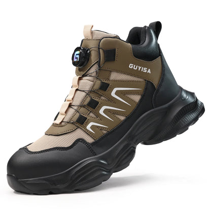 High-top men's work shoes and workwear series for all four seasons