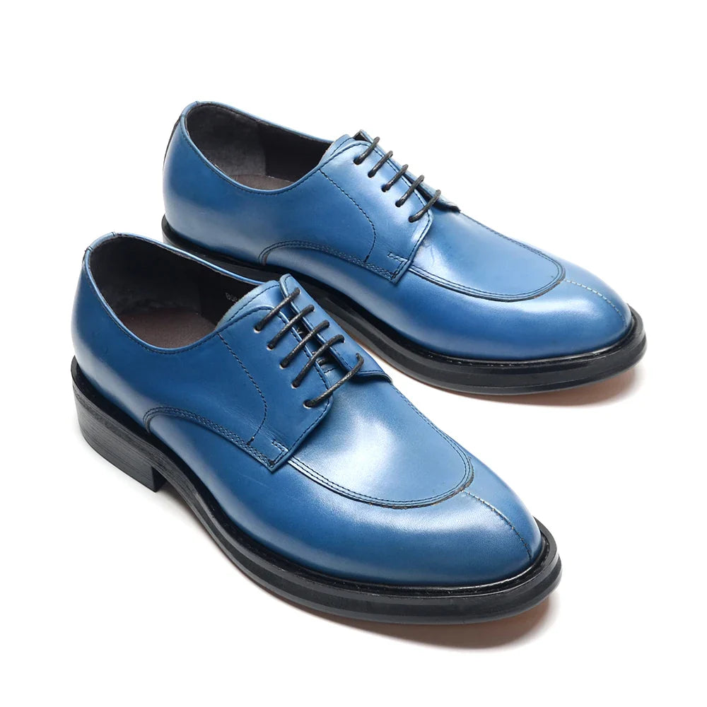 Luxury Handmade Wedding Party Men's Dress Shoes Cow Genuine Leather Lace-up Oxfords Derby Formal Business Social Male Footwear