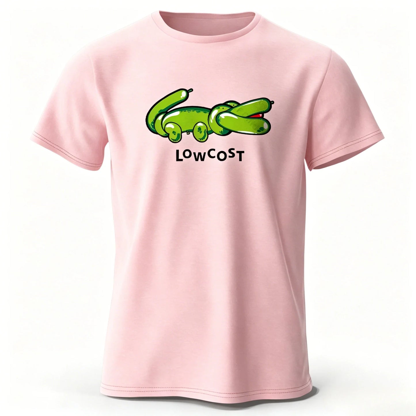 Men's Joke The Lowcost Printed T-Shirt Cotton Funny Graphic Tees Summer Tops Casual Streetwear Men's Clothing Women's T Shirt