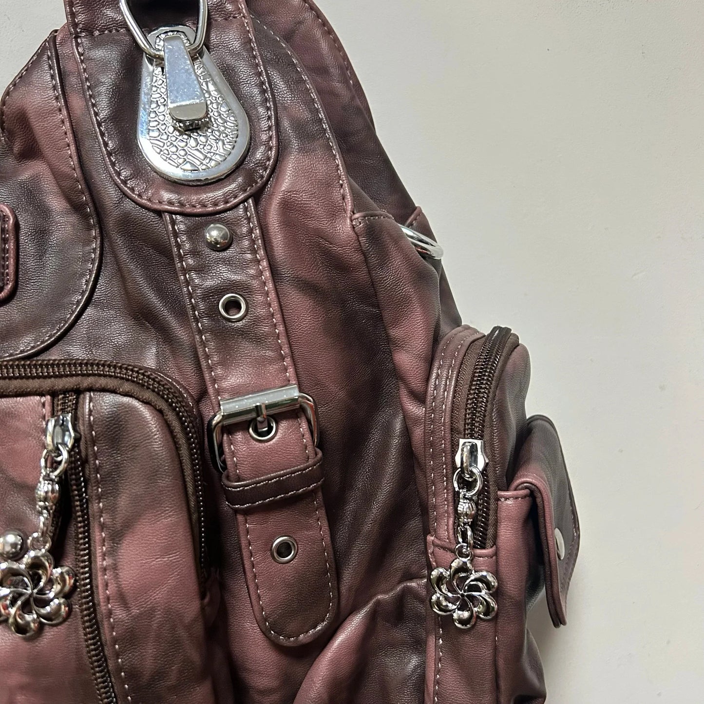 Vintage Bag Women Fashion Handbags PU Leather Shoulder Bags Female Satchel Big-capacity Shoulder Purse Bag bolsa feminina