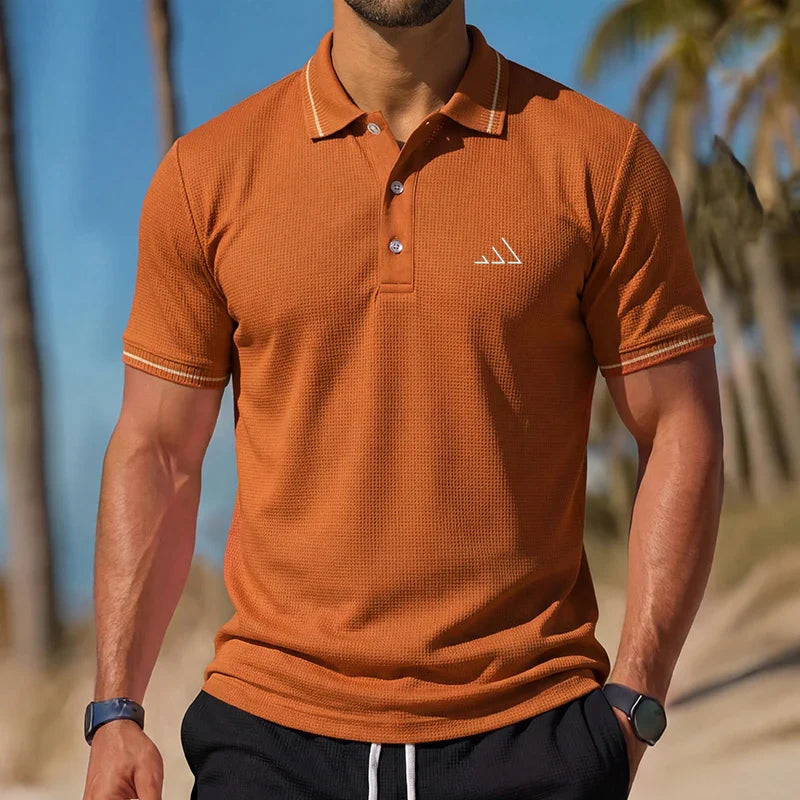 Men's Casual Polo Shirt Summer Streetwear Short Sleeve Business Casual Tops Quick-Drying Breathable Clothing POLO Shirt