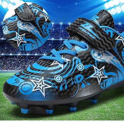 Children's Soccer Shoes Cleats Sneakers FG Sport Non-Slip Kids Football Boots Training Match Boys Youth Professional Shoes New