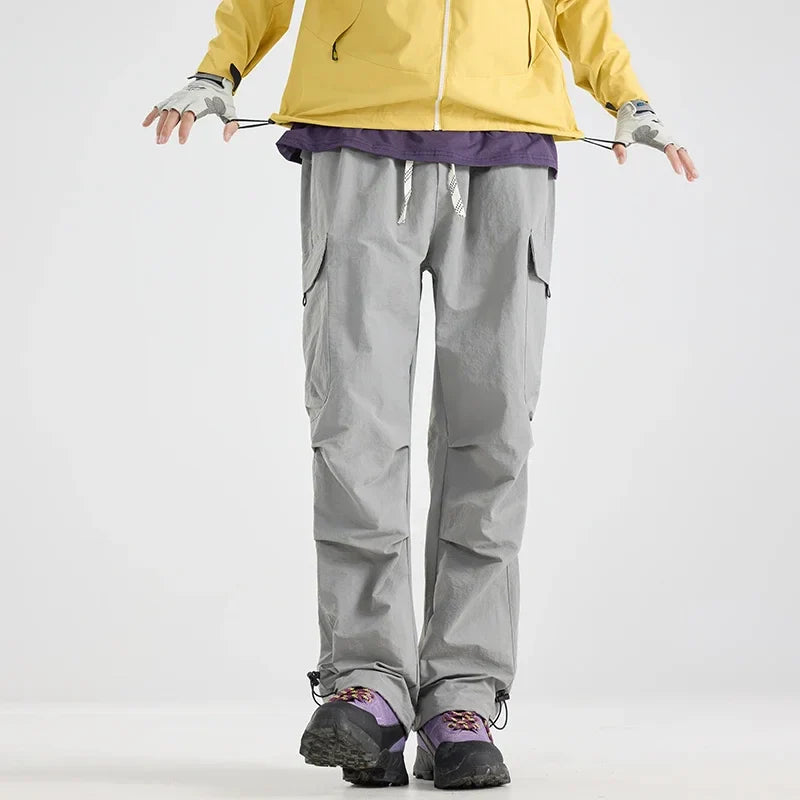 2026 New Men's Water-repellent Hiking Pants Scratch Resistance Fashion Cargo Pants Breathable Trousers Fishing Camping Pants