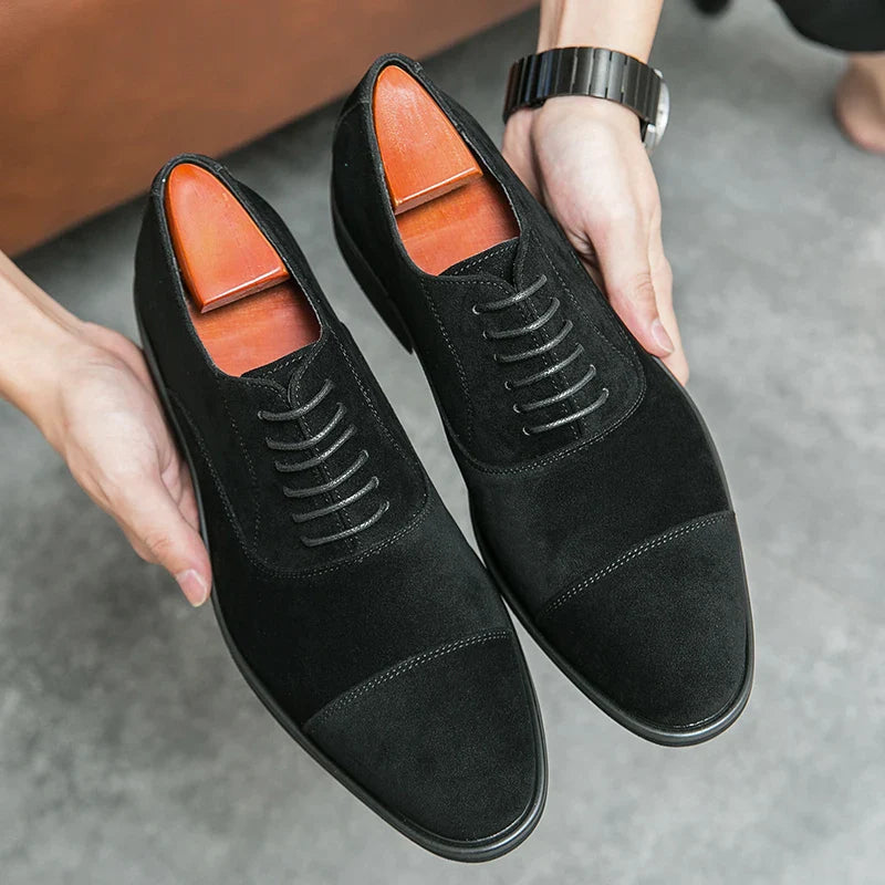 Dress Oxfords Men's Formal Shoes Casual Business Flats Leisure Footwear Party Loafers Retro Men Moccasins Zapatillas Para Hombre