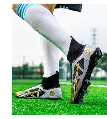 Professional Football Boots Men Soccer Shoes Society Football Cleats Ultralight Training Soccer Sneakers Men Outdoor Sports Shoe