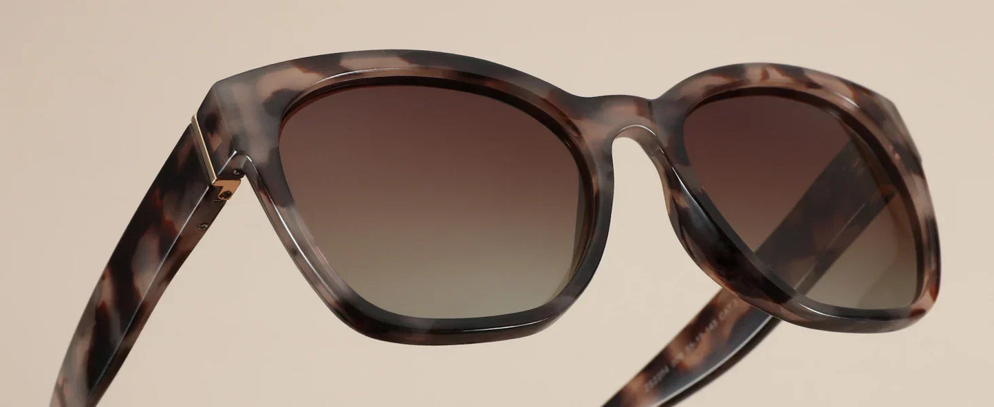 Fashion Cateye Polarized Sunglasses for Women - Oversized Sun Glasses UV400 Protection Retro Shades Designer Style