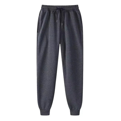 Sweatpants Spring Autumn Cotton Long Pants Jogger Trousers Casual Sports Men's and Women's Fitness Solid Jogging Running pants