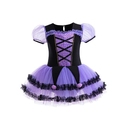 Girl Ballet Dancing Dress Party Fancy Sequined TUTU Dress Princess Girl Clothes Baby Girl Stage Shows Party Costumes