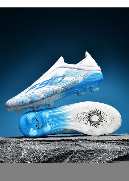 Men Soccer Shoes Professional Football Boots Cleats Ultralight Breathable Non-Slip Grass Training Athletic Match Sports Sneakers
