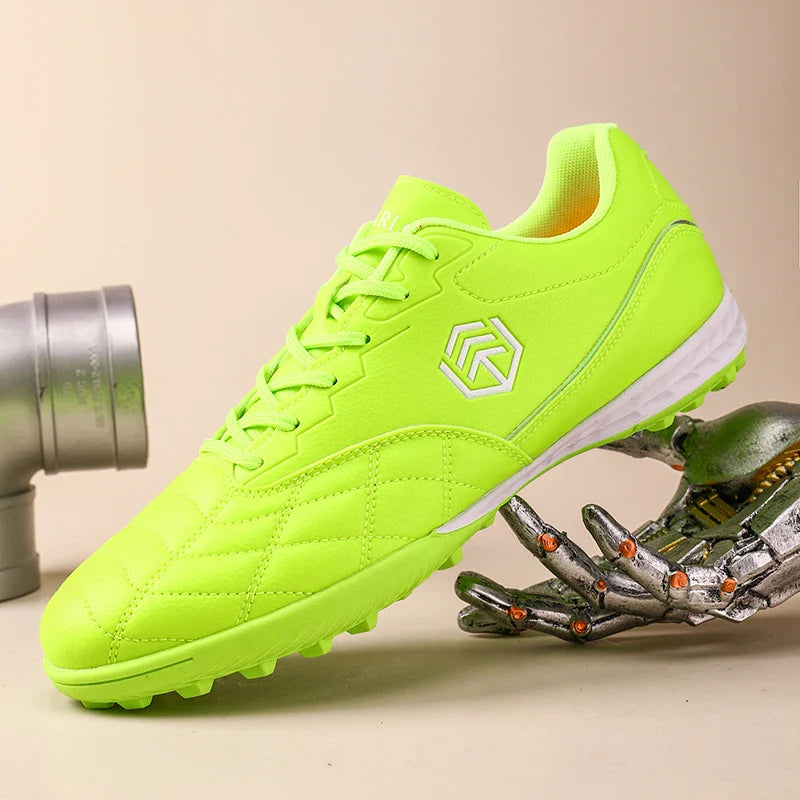 New Men Football Boots Grass Breathable Match Outdoor Sport Soccer Shoes Cleats Long Spikes Comfortable Training Boys Non Slip