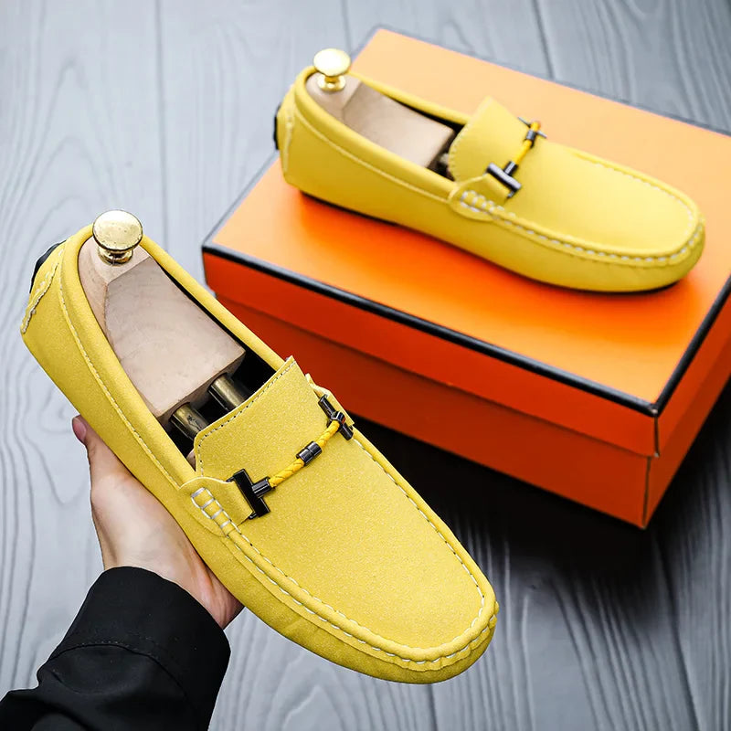 Loafers Men Comfortable Casual Walking Loafer Driving Shoes Flat Man Wedding Office Party Breathable Sneakers Men Shoes Loafers