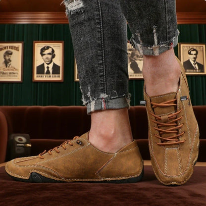 Botas de Tornozelo Masculinas Costura da Moda Leves Confortáveis Sapatos Casuais para Caminhada Tênis Respiráveis para Exterior Dirigir