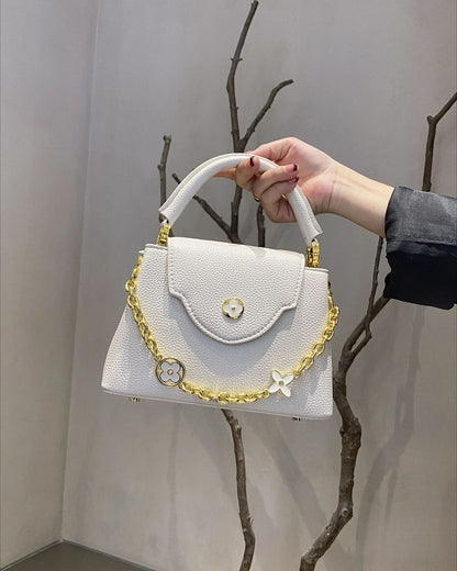 Tote bag 2025 new Himalayan V-shaped portable light luxury single shoulder crossbody bag for women
