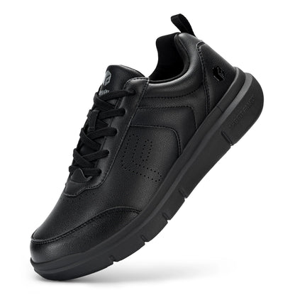Wide Version Men's Leather Shoes Walking Shoes Oxford Shoes For Formal Business Shoe Comfortable All Day Wear
