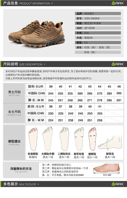 Tênis Masculino Respirável para Caminhada e Trekking Leve, Calçado Esportivo para Homens, Tênis Masculino para Esportes ao Ar Livre