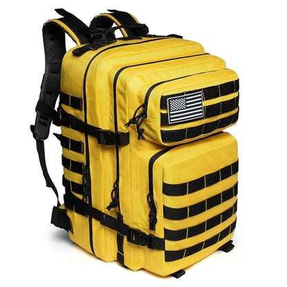 45L Tactical Backpack Large Capacity Outdoor Rucksack 3 Day Fitness Hiking Bag Hiking Camping Gear Backpacks