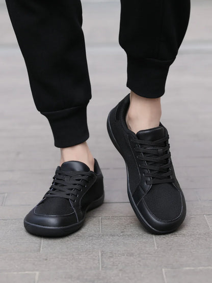 Wide Toe Casual Shoes for Men and Women Barefoot Soft Sole Flats Non Slip Walking Footwear Plus Size Comfortable