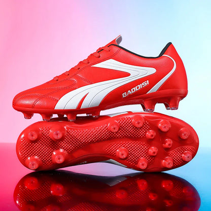 Men Soccer Shoes Breathable Football Boots Futsal Ultralight Professional Training Sneakers Unisex Grass Cleats Match Sport