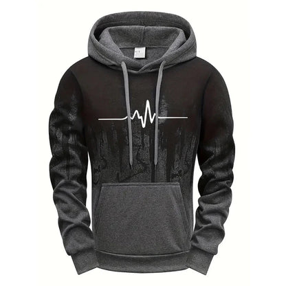 High Quality Men's Tracksuit Casual Jogging Men Versatile Sweatshirts Sweat Pants Fashion Comfort Daily Sports Simple Hoodie Set