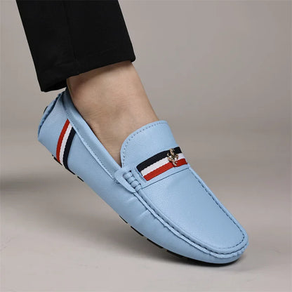 Loafers Men Driving Shoes Casual Shoes Comfortable Classic PU Leather Loafers Business Shoes Slip on Walking Men Loafers Shoes