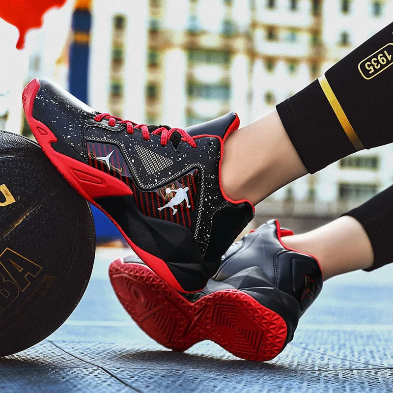 Outdoor Boys Basketball Sneakers Breathable Comfortable New Kids Brand Basketball Shoes Children Sport Shoes Girls Gym Shoes