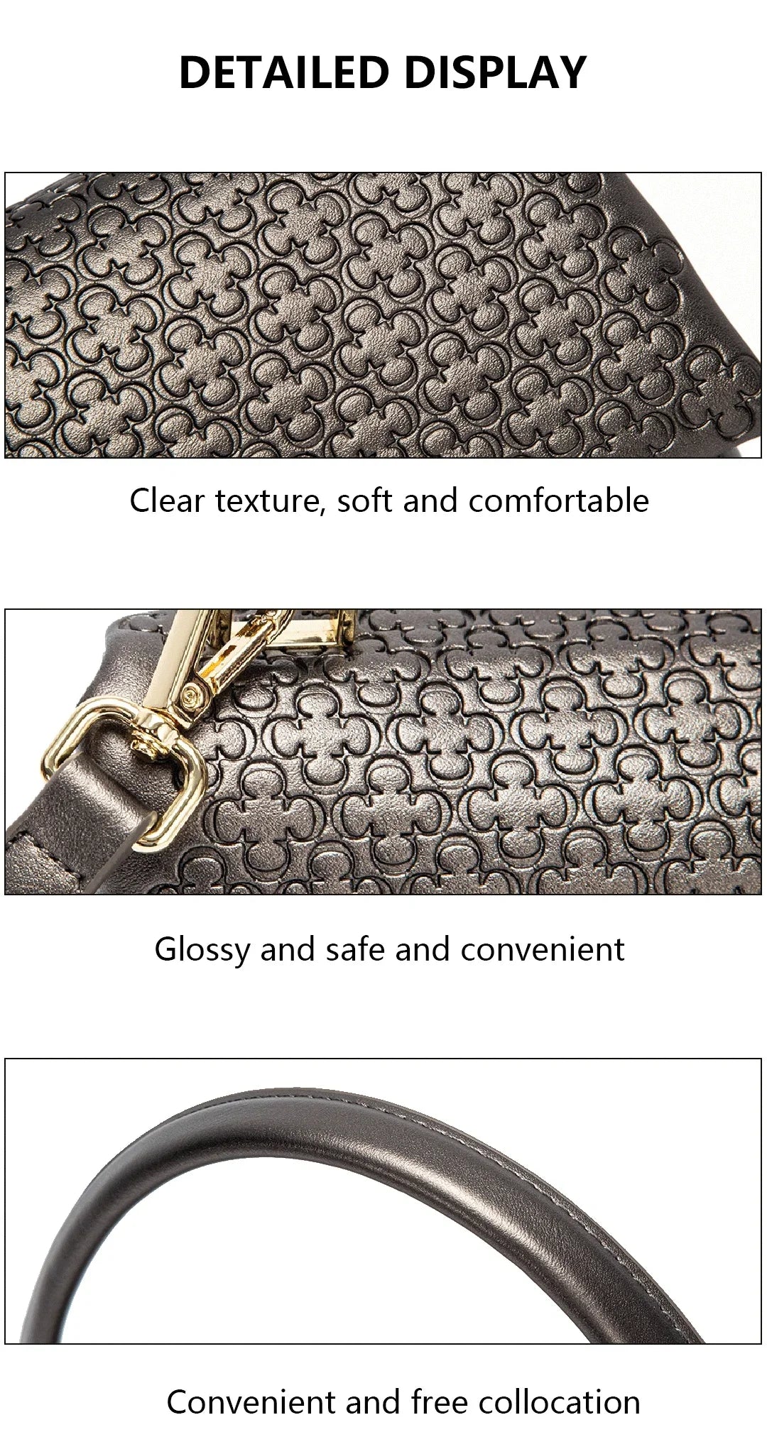 Detachable With Cover Chain Bag High Quality Women's Luxury Brand Bags Fashion Simple New Large Capacity Women's Shoulder Bag