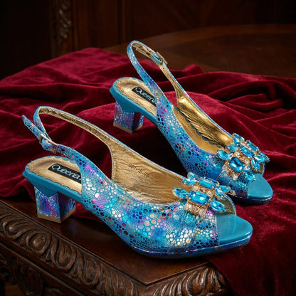 2026 New Elegant Italian Design Women's Black Heels with Rhinestones and Metal Decoration Shoes and Matching Bag Set for Party