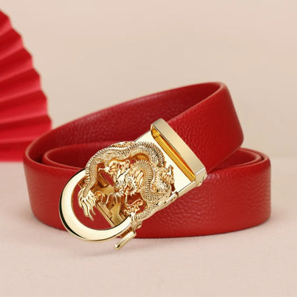 Men's High-Quality Belt 110cm 120cm 130cm Luxury Belt, Men's Automatic Buckle Jeans Men's Belt Suit Belt