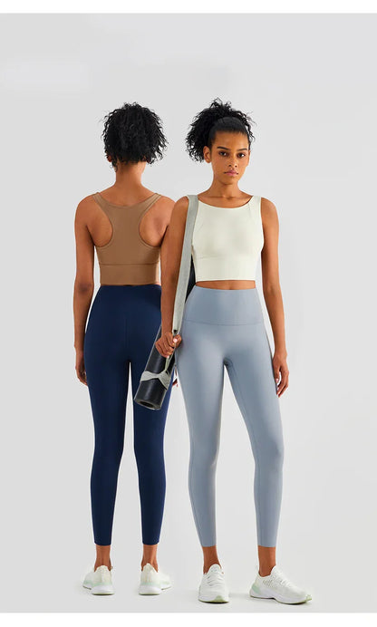 High Elastic Women's 2 Piece Yoga Set with Sports Bra and Leggings High Stretch Pants Bra with Coaster Women's Sports Suit👚